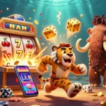Experience the thrill of gamebancanohu with exciting slots and an entertaining prehistoric casino setup.