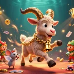 Jouez dans un casino en ligne avec le Krampus et des personnages festifs en pleine action, amenant le frisson.