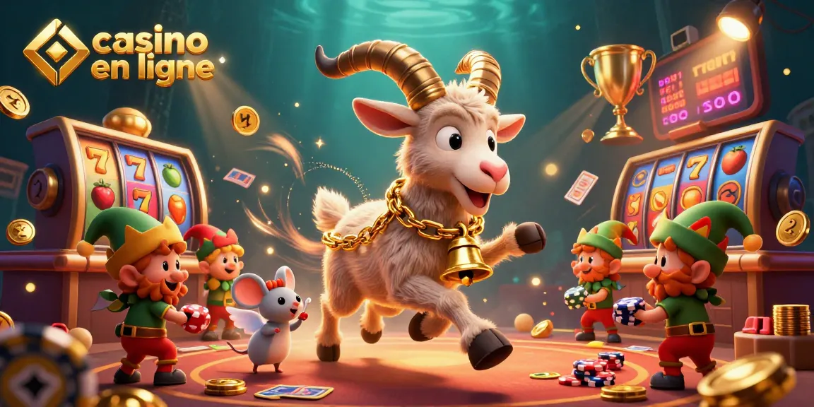 Jouez dans un casino en ligne avec le Krampus et des personnages festifs en pleine action, amenant le frisson.