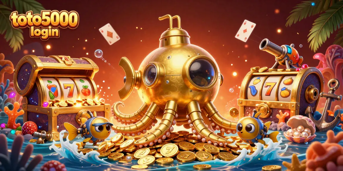 Spin the reels with toto5000 login in this vibrant underwater gambling adventure.