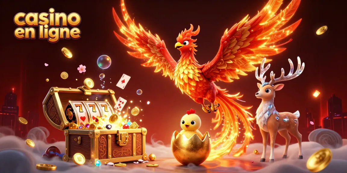 Casino en ligne : Jouez avec le phoenix flamboyant et découvrez des trésors !