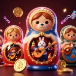 Casino en ligne : Découvrez les ours Matryoshka avec des éléments de jeu captivants.