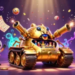 Gali keseruan slot gacor dalam ilustrasi kasino 3D yang penuh warna dan dinamis.