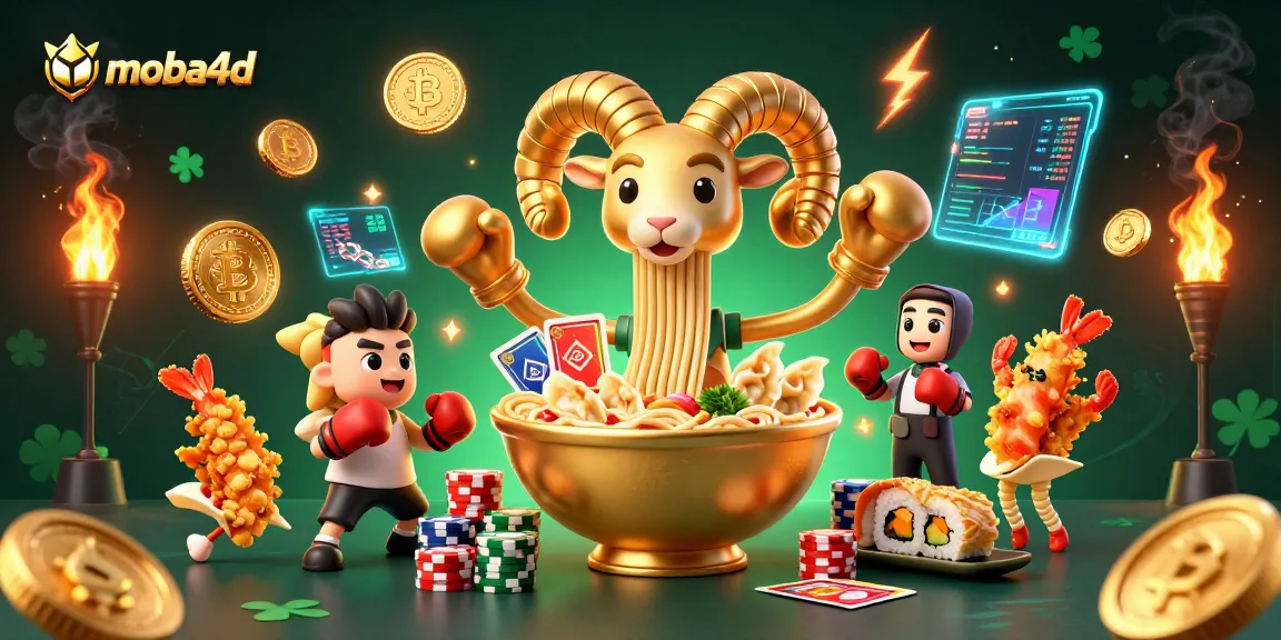 Engage with moba4d's exciting gaming scene, featuring interactive characters and cryptocurrency elements.