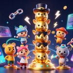 Gioca nei migliori crypto casino con i simboli di Bitcoin e Ethereum che illuminano la scena.