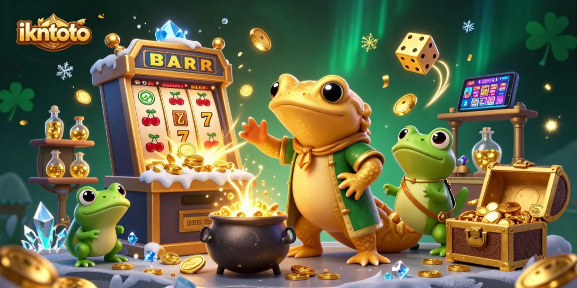 Play exciting casino games and win big with ikntoto's vibrant visuals and impressive jackpots.