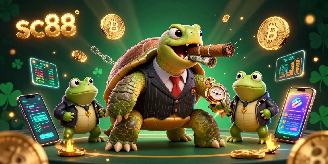 Experience thrilling action at sc88 with 3D characters and vibrant casino elements.