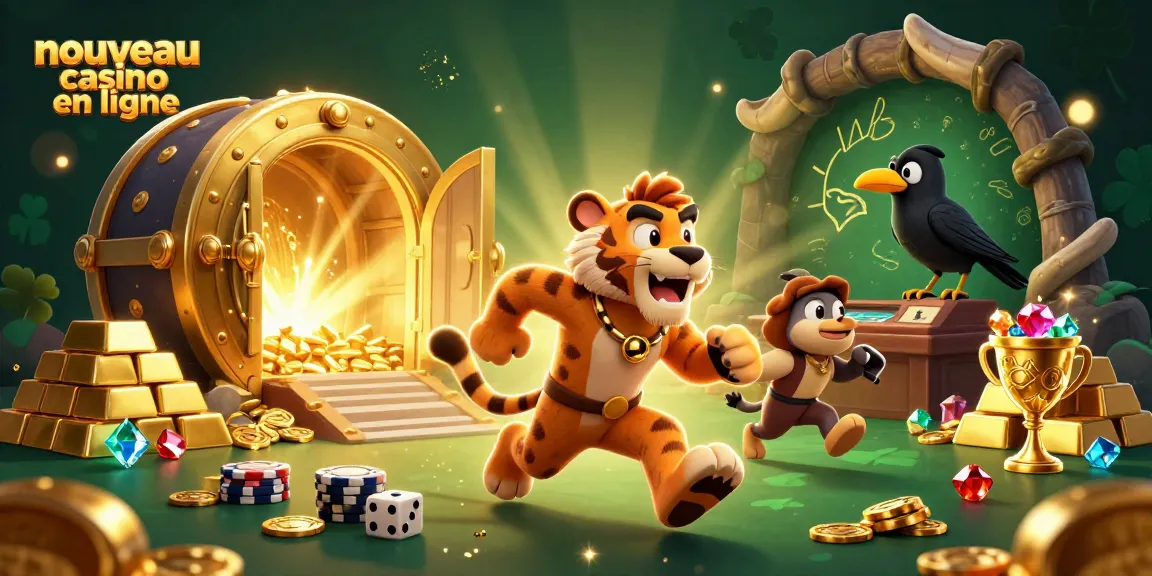 Le nouveau casino en ligne offre une expérience captivante avec des personnages 3D détaillés.