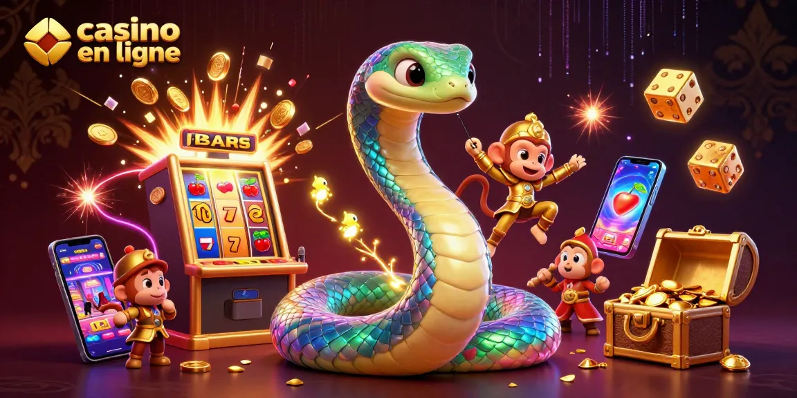 Plongez dans l'univers des jeux de casino en ligne avec des symboles de jackpot étincelants.