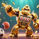 Pariez sur le site de paris sportif avec une illustration dynamique de jeux et de récompenses en sports.